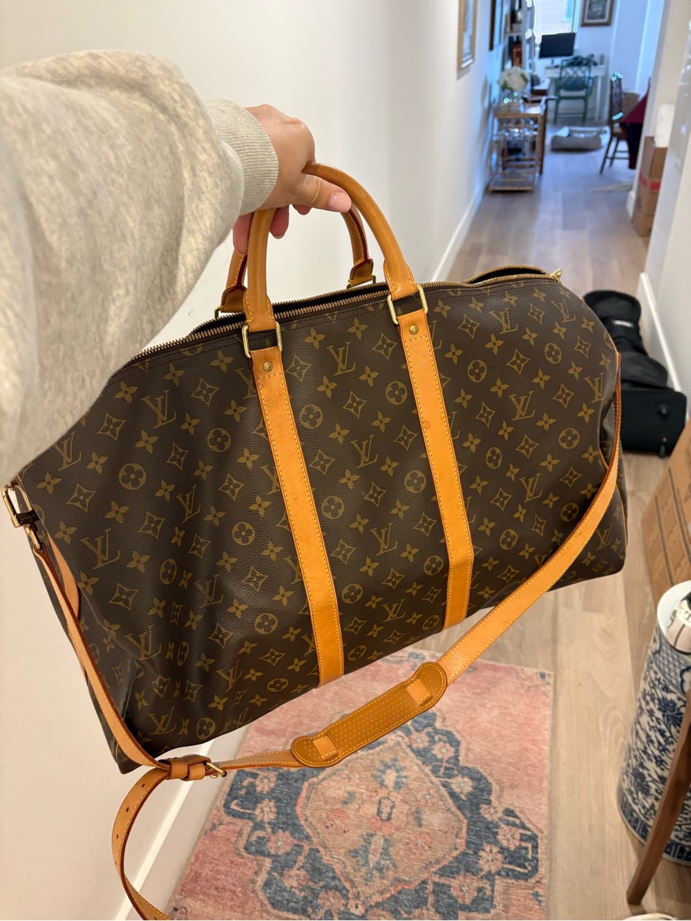 Louis Vuitton Keepall Duffel 55 - Picture 3 of 9